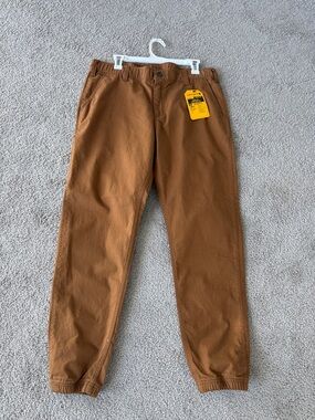 Carhartt Canvas Jogger Pants Work Relaxed Fit Rugged Flex Mens 36